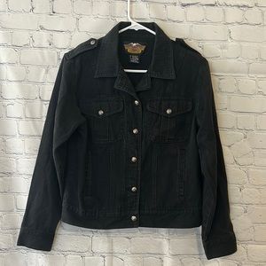 Harley-Davidson Black Jean Jacket